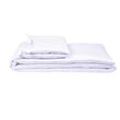 Aparatori groase Velvet matlasat alb 240 cm