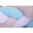 Aparatori impletite Velvet alb,gri, bleu 360 cm