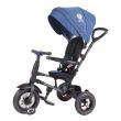 Tricicleta cu roti gonflabile de cauciuc Qplay Rito AIR Albastru Inchis