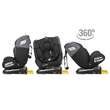 Scaun auto rotativ 0-36 kg Coccolle Atira Diamond Black
