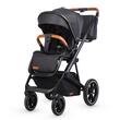 Carucior modular 2in1 Coccolle Nessia Diamond black+Balansoar bebelusi Coccolle Velio Butternut