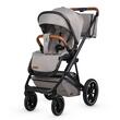 Carucior modular 2in1 Coccolle Nessia Lunar rock+Balansoar bebelusi Coccolle Velio Butternut