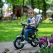Tricicleta multifunctionala 4in1 cu sezut reversibil Coccolle Velo Air Verde