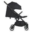 Carucior sport Autofold Coccolle Melia, Cadru aluminiu anodizat, Copertina XXL cu protectie UV 50+, Garda la sol mare, pozitie verticala dupa pliere, certificat pana la 22 kg, Diamond Black