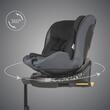 Scaun auto iSize 40-150 cm Coccolle Ario Anthracite