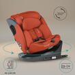 Scaun auto iSize 40-150 cm Coccolle Atira Cinnamon brown