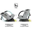 Scaun auto iSize 40-150 cm Coccolle Nobi Misty Grey