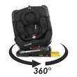 Scaun auto rotativ 0-36 kg Coccolle Atira Diamond Black