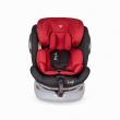 Scaun auto rotativ 360 cu Isofix si centura Hapi Ozy Rosu