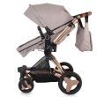 Carucior transformabil 3 in 1 Coccolle Ambra Rose Gold