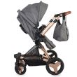Carucior transformabil 3 in 1 Coccolle Ambra Gri