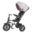 Tricicleta cu roti gonflabile de cauciuc Qplay Rito AIR Gri