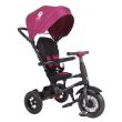 Tricicleta cu roti gonflabile de cauciuc Qplay Rito AIR Violet