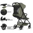 Carucior sport cu pliere automata Coccolle Sierra Sage green