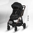Carucior transformabil 3 in 1 Hapi Soley Jet Black