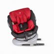 Scaun auto rotativ 360 cu Isofix si centura Hapi Ozy Rosu