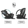 Scaun auto rotativ iSize 40-150 cm Coccolle Velsa Jet black
