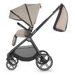 Carucior modular 3in1 Coccolle Lissia Butternut Beige+ Scoica auto iSize Coccolle Knox Black