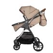 Carucior transformabil 3in1 Coccolle Acero Bej