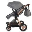 Carucior transformabil 3 in 1 Coccolle Ambra Gri