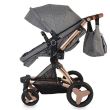 Carucior transformabil 3 in 1 Coccolle Ambra Gri