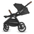 Carucior modular 4in1 Coccolle Aspen Jet Black cu Scoica auto iSize Coccolle Rilax Greystone si Baza isofix iSize Coccolle Rilax