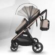 Carucior transformabil 3 in 1 Hapi Soley Simply Taupe