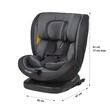 Scaun auto Premium, rotativ iSize 40-150 cm Coccolle Mydo Diamond black