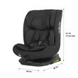 Scaun auto iSize 40-150 cm Coccolle Nobi Diamond Black