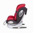 Scaun auto rotativ 360 cu Isofix si centura Hapi Ozy Rosu