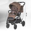 Carucior modular 4in1 Coccolle Serry Light Taupe cu Scoica auto iSize Coccolle Rilax Greystone si Baza isofix iSize Coccolle Rilax