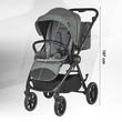 Carucior modular 4in1 Coccolle Serry Moss Green cu Scoica auto iSize Coccolle Rilax Greystone si Baza isofix iSize Coccolle Rilax