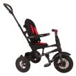 Tricicleta cu roti gonflabile de cauciuc Qplay Rito AIR Albastru Deschis