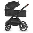 Carucior modular 3in1 Coccolle Aspen Jet Black cu Scoica auto iSize Coccolle Rilax Black