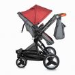 Carucior transformabil 3in1 Coccolle Ambra Syrah Red