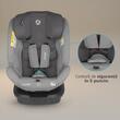 Scaun auto iSize 40-150 cm Coccolle Nyota Moonlit grey
