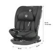 Scaun auto rotativ iSize 40-150 cm Coccolle Velsa Jet black