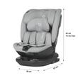 Scaun auto rotativ iSize 40-150 cm Coccolle Velsa Neutral grey