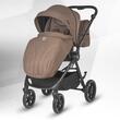 Carucior modular 4in1 Coccolle Serry Light Taupe cu Scoica auto iSize Coccolle Rilax Black si Baza isofix iSize Coccolle Rilax