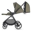 Carucior modular 3in1 Coccolle Lissia Moss green +Scoica auto iSize Coccolle Knox Black
