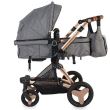 Carucior transformabil 3 in 1 Coccolle Ambra Gri