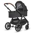 Carucior modular 3in1 Coccolle Aspen Jet Black cu Scoica auto iSize Coccolle Rilax Black