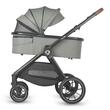 Carucior modular 3in1 Coccolle Aspen Moss Green cu Scoica auto iSize Coccolle Rilax Black