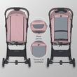 Carucior sport Autofold Coccolle Melia Blush Rose