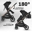 Carucior transformabil 3 in 1 Hapi Soley Jet Black