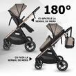 Carucior transformabil 3 in 1 Hapi Soley Simply Taupe