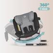 Scaun auto iSize 40-150 cm Coccolle Lyra Greystone