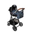 Carucior transformabil 3in1 Coccolle Acero Jeans
