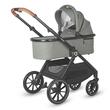 Carucior modular 4in1 Coccolle Aspen Moss Green cu Scoica auto iSize Coccolle Rilax Greystone si Baza isofix iSize Coccolle Rilax