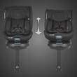 Scaun auto iSize 40-150 cm Coccolle Ario Midnight Black